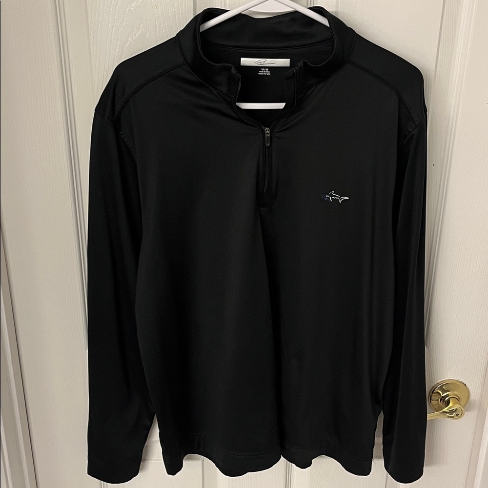 Greg Norman Black 1/4 Zip - Picture 3 of 7